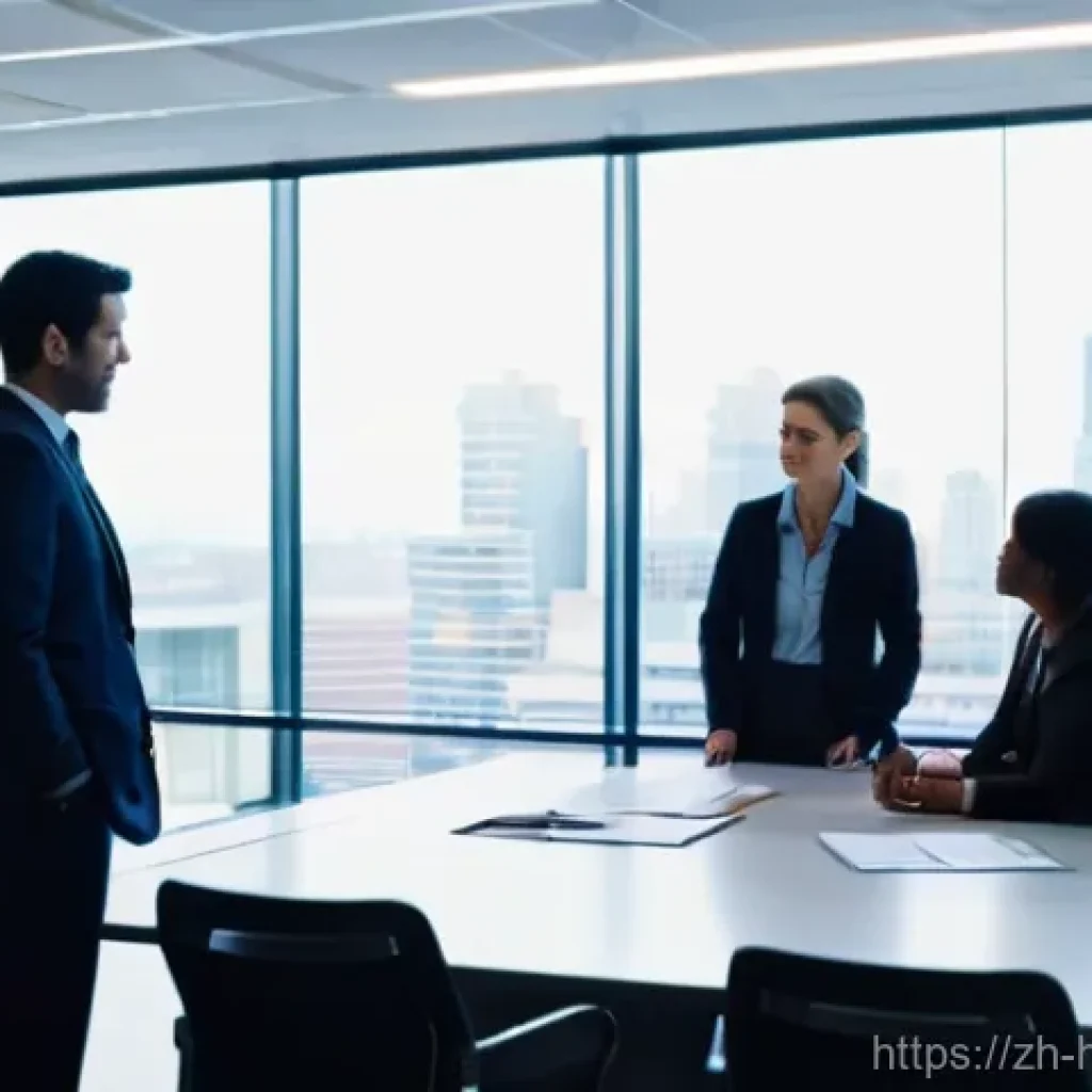 보건의료행정사 관련 도서 추천 - **Prompt:** A diverse team of four medical administrative professionals (two men and two women, rang...