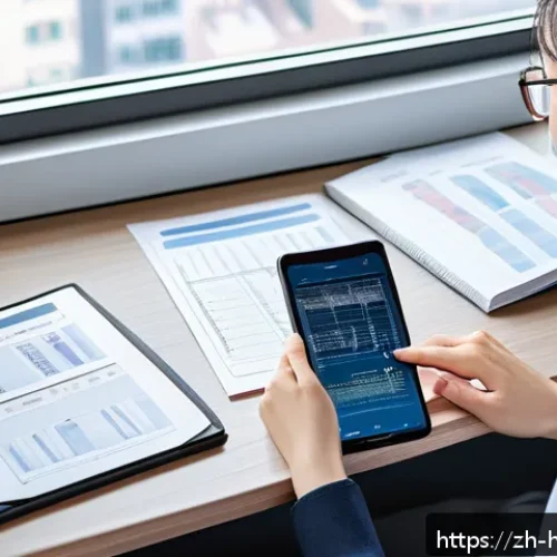 보건의료행정사 자격증 취득 과정 - A modern study environment featuring a young Chinese adult focused on preparing for the Healthcare M...